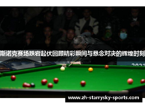 斯诺克赛场跌宕起伏回顾精彩瞬间与悬念对决的辉煌时刻