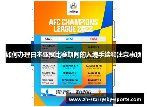 如何办理日本亚冠比赛期间的入境手续和注意事项